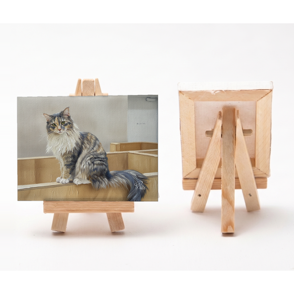 ピュア 小さな絵画風キャンバスボード