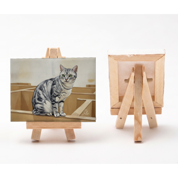 しょう 小さな絵画風キャンバスボード