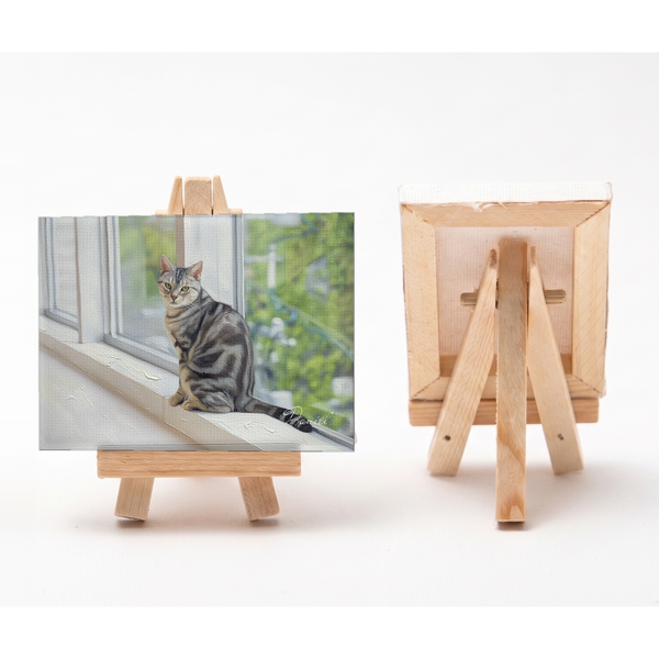 ダニエル 小さな絵画風キャンバスボード