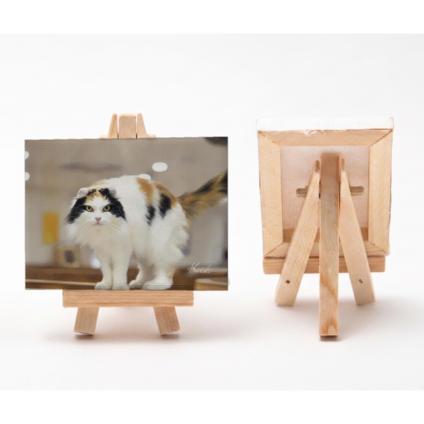 楓 小さな絵画風キャンバスボード