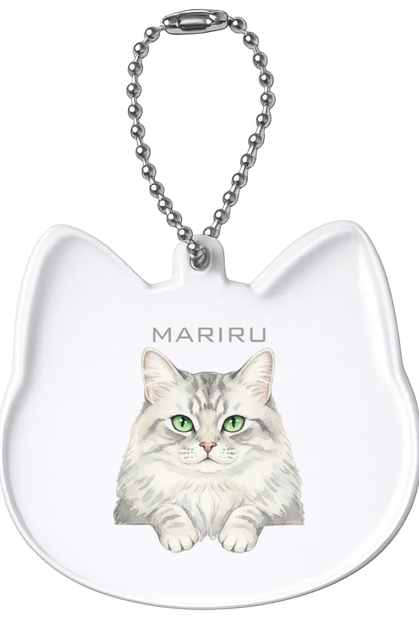 マリル 猫型アクリルホルダー