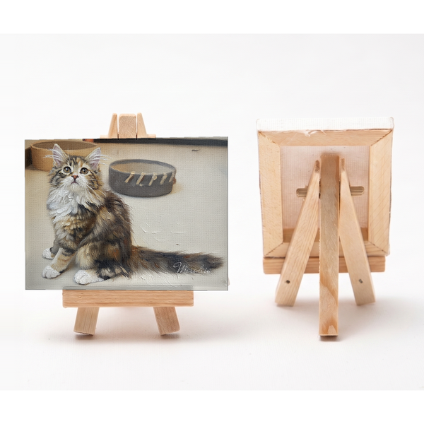 メロディア 小さな絵画風キャンバスボード