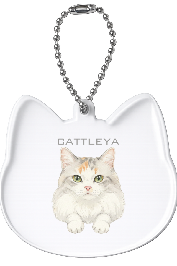 カトレア 猫型アクリルホルダー