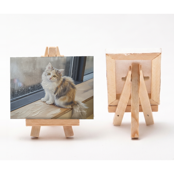 花乃 小さな絵画風キャンバスボード