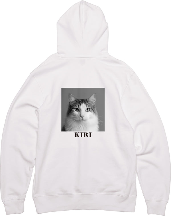 キリ フードジップパーカー