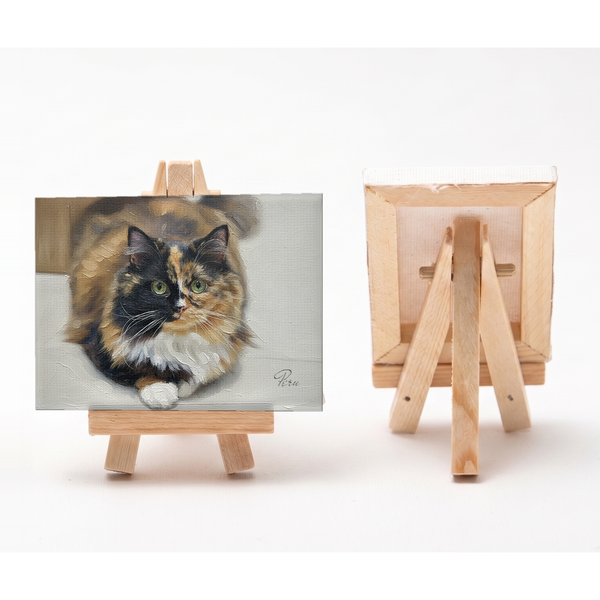 ペル 小さな絵画風キャンバスボード
