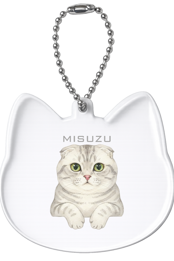 美鈴 猫型アクリルホルダー
