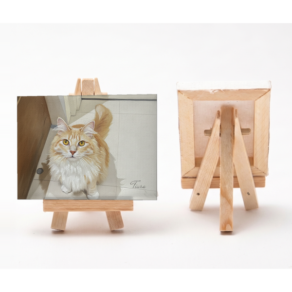 てぃあら 小さな絵画風キャンバスボード