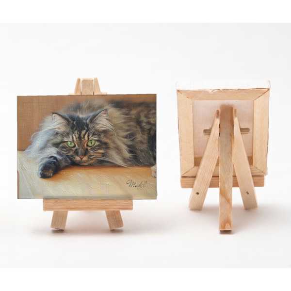 メイベル 小さな絵画風キャンバスボード
