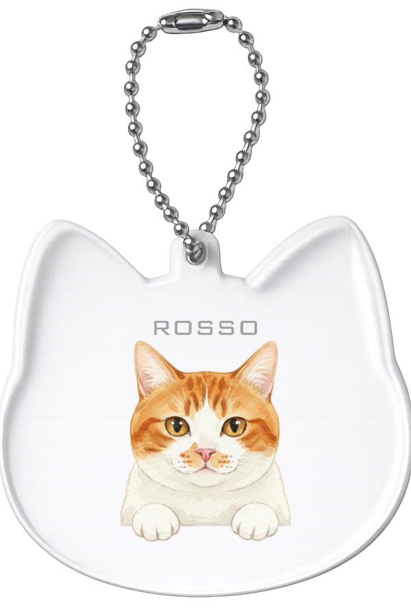 ロッソ 猫型アクリルホルダー