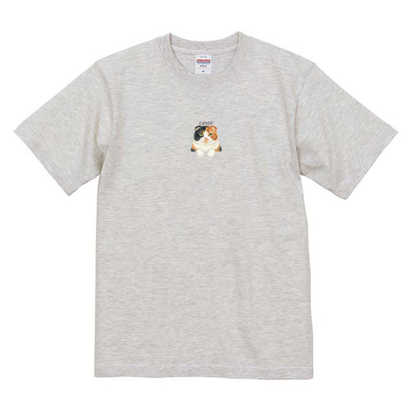キャンディ イラストコットンTシャツ