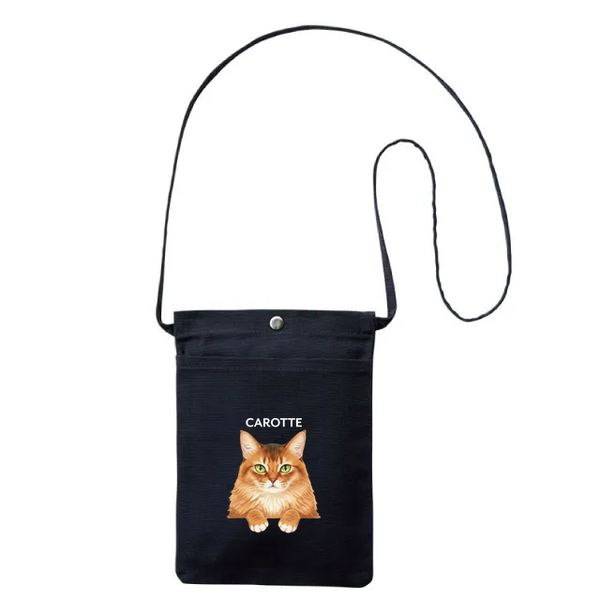 キャロット コットンポケットサコッシュ