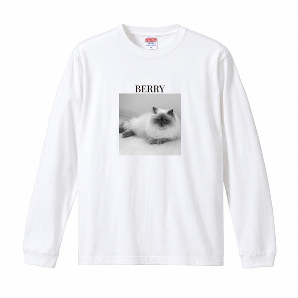 ベリー コットンロングTシャツ