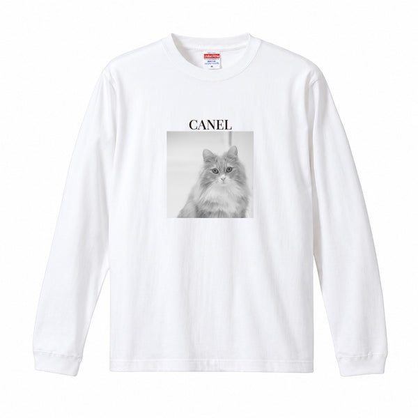 キャネル コットンロングTシャツ