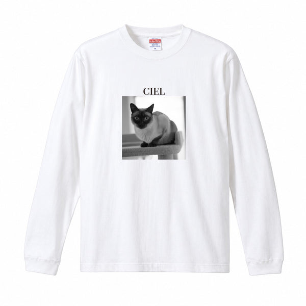 シエル コットンロングTシャツ