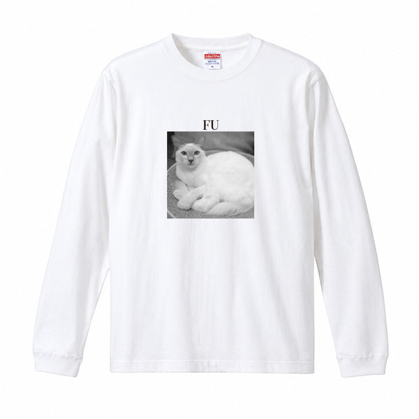 風 コットンロングTシャツ
