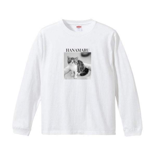ハナマル コットンロングTシャツ