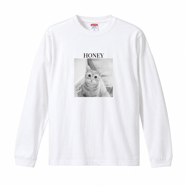 ハニー コットンロングTシャツ