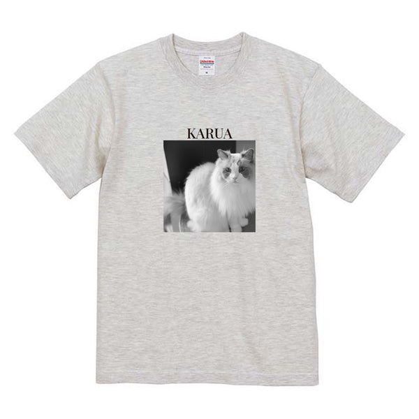 カルア モノクロ写真コットンTシャツ