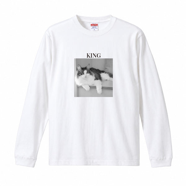 キング コットンロングTシャツ