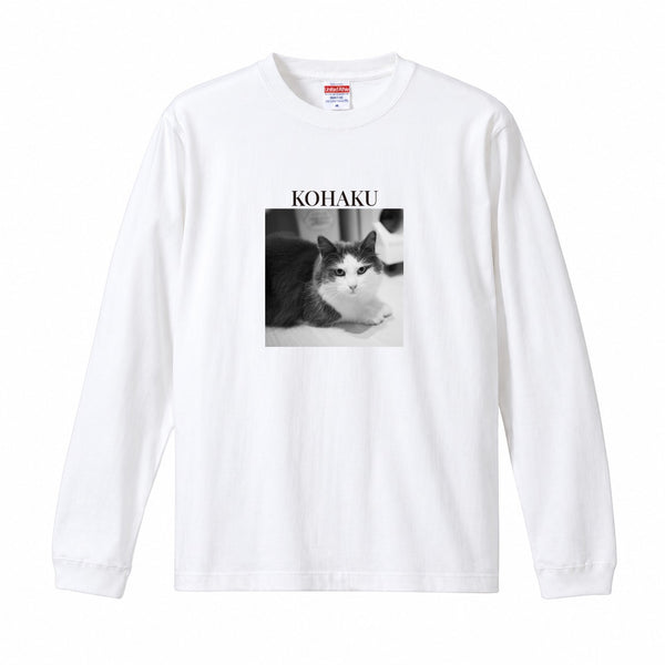 コハク コットンロングTシャツ