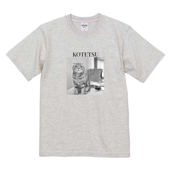 コテツ モノクロ写真コットンTシャツ
