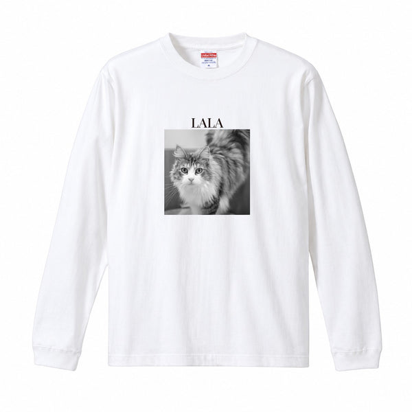 ララ コットンロングTシャツ