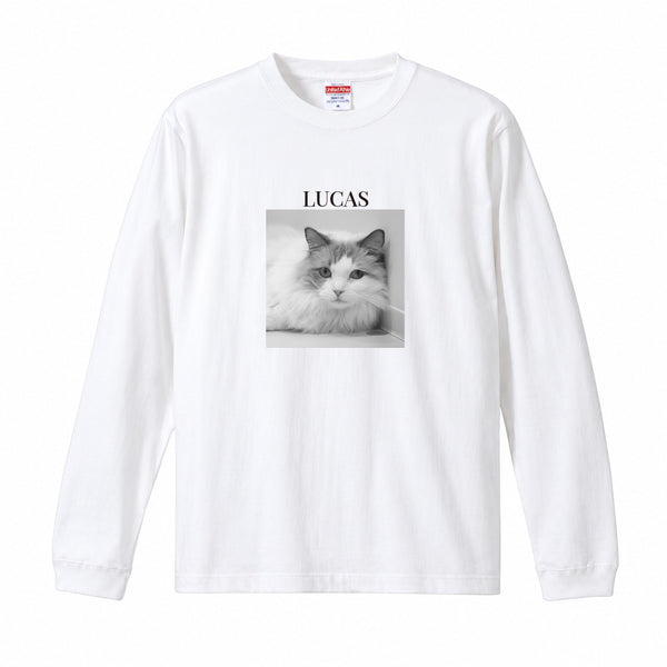 ルーカス コットンロングTシャツ