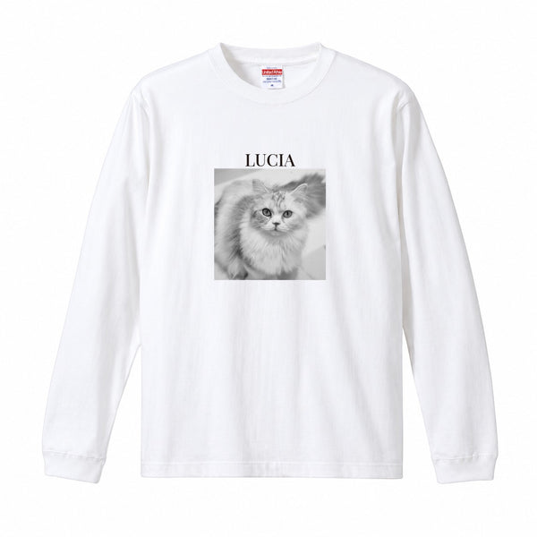 ルチア コットンロングTシャツ