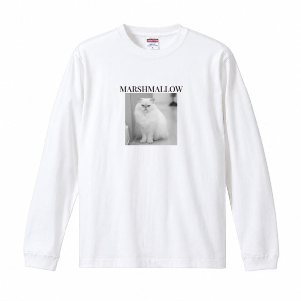 マシュマロ コットンロングTシャツ