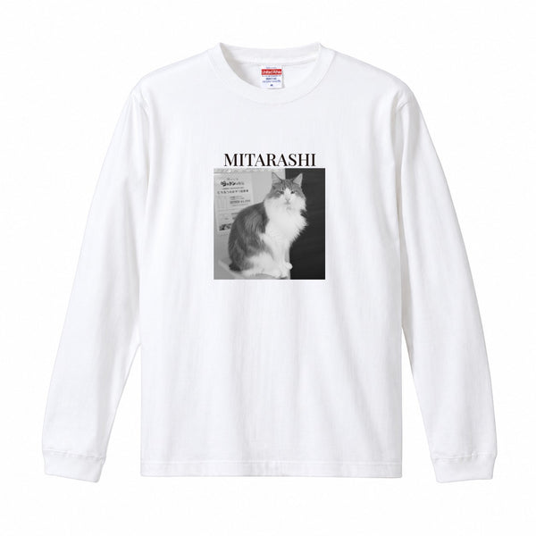 ミタラシ コットンロングTシャツ