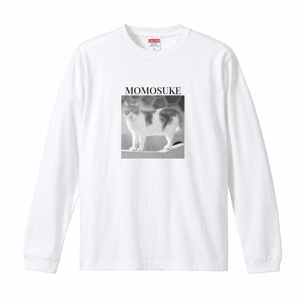 モモスケ コットンロングTシャツ