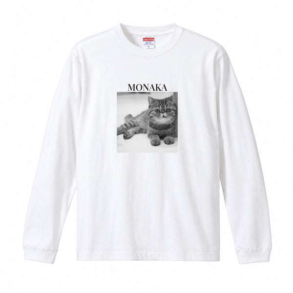 モナカ コットンロングTシャツ