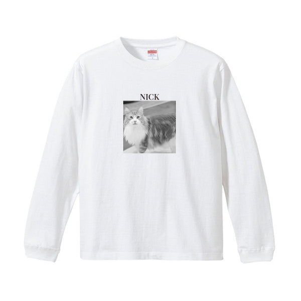 ニック コットンロングTシャツ