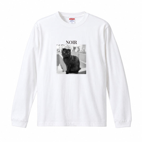 ノワール コットンロングTシャツ