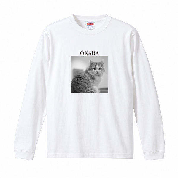 オカラ コットンロングTシャツ