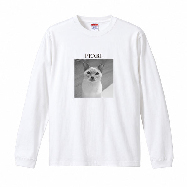 パール コットンロングTシャツ