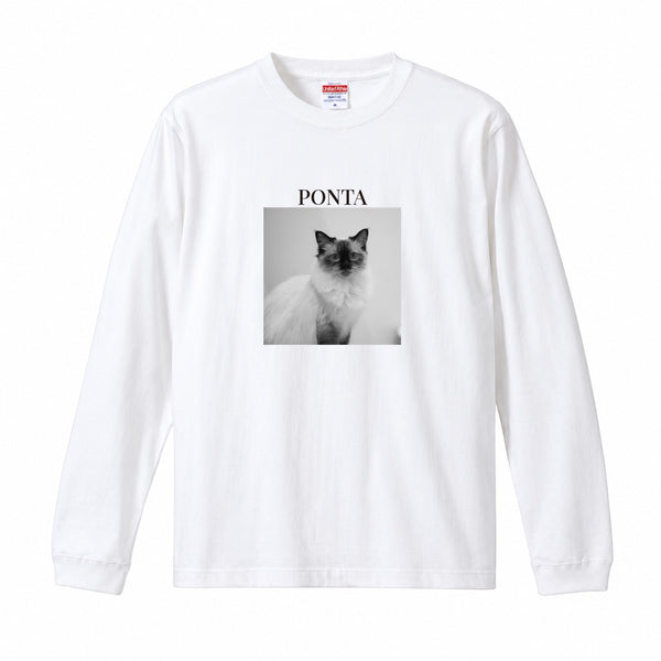 ポン太 コットンロングTシャツ