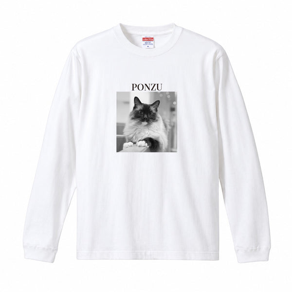 ポンズ コットンロングTシャツ