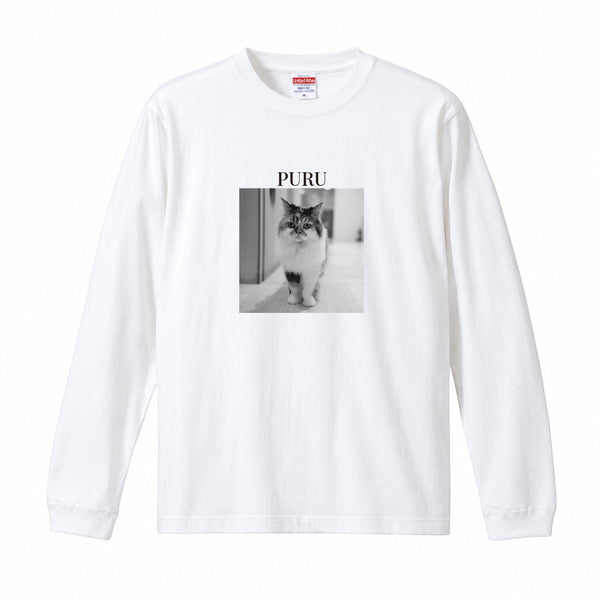プル コットンロングTシャツ