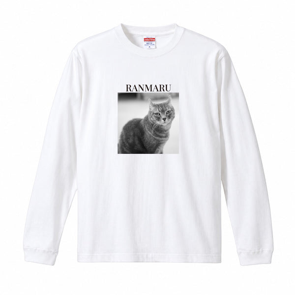 蘭丸 コットンロングTシャツ