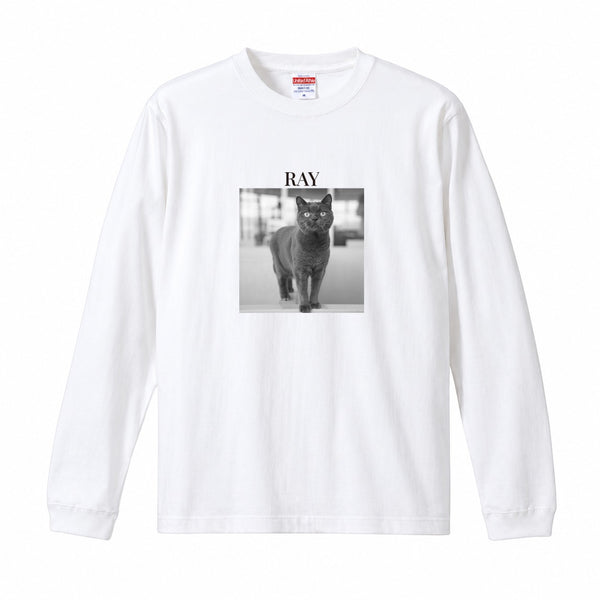 レイ コットンロングTシャツ