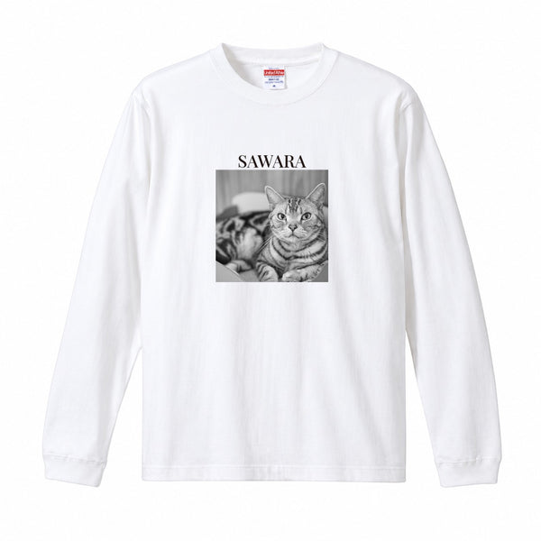 鰆 コットンロングTシャツ
