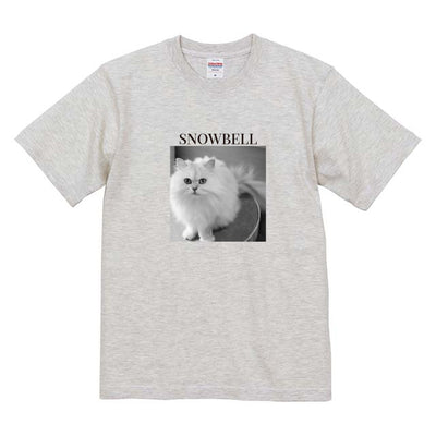 モノクロ写真コットンTシャツ