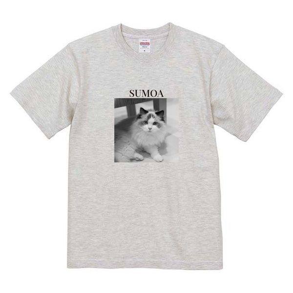スモア モノクロ写真コットンTシャツ