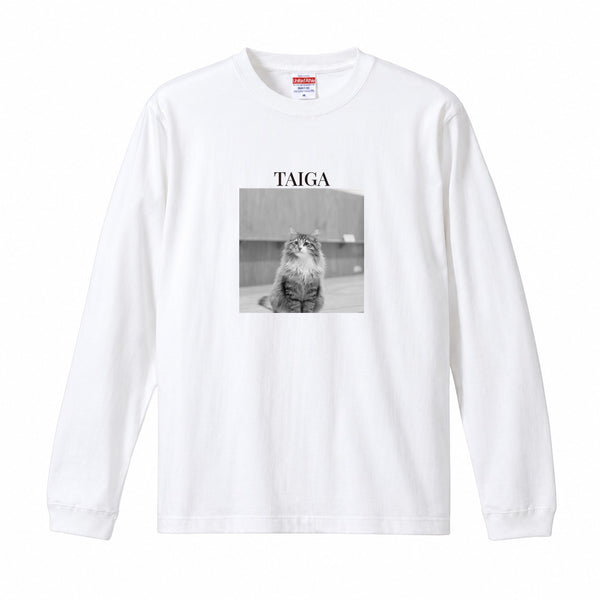 大河 コットンロングTシャツ