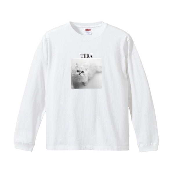 テラ コットンロングTシャツ