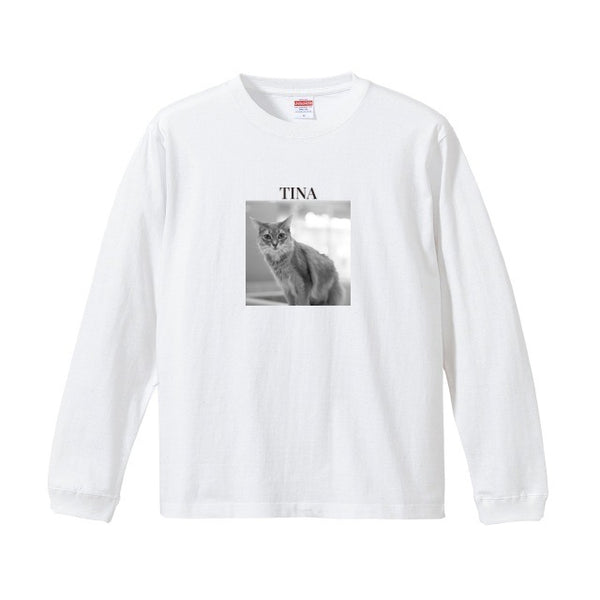 ティナ コットンロングTシャツ
