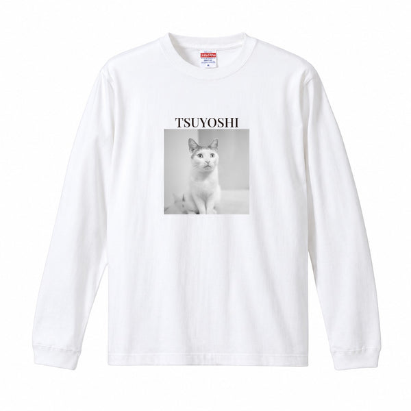 ツヨシ コットンロングTシャツ