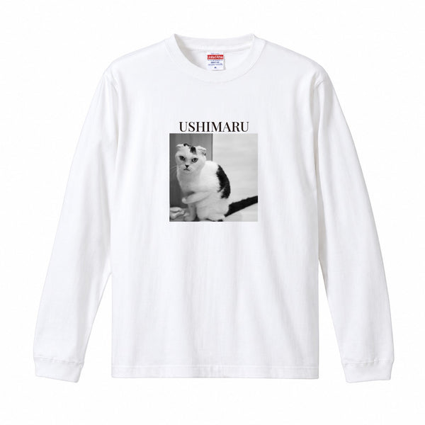 ウシマル コットンロングTシャツ